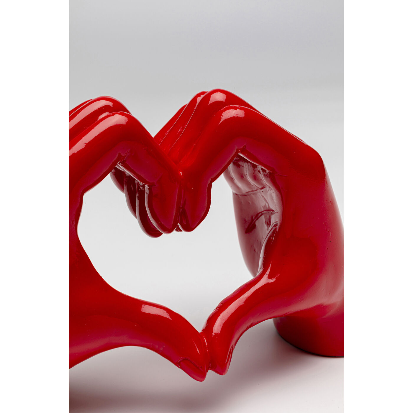 Фигура декоративная Heart Hands Red 12cm KARE 56649