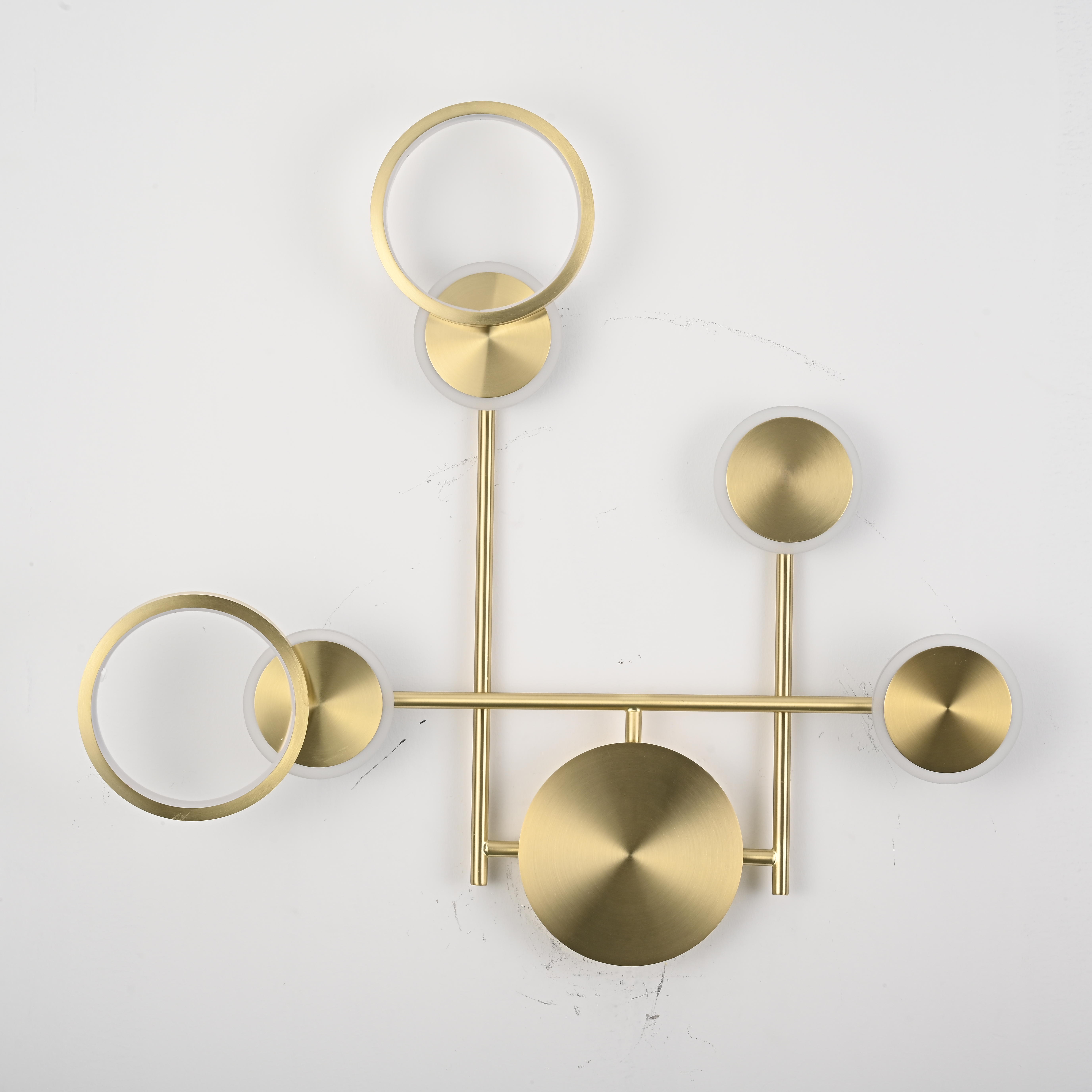 Настенный светильник ZINGY E Brass by ImperiumLoft