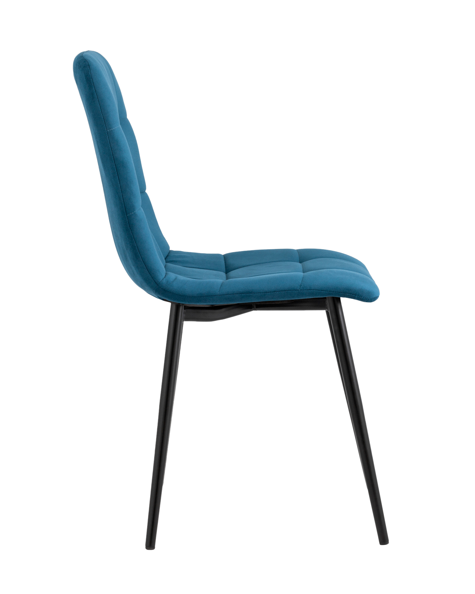 Стул Oliver велюр пыльно-синий Stool Group