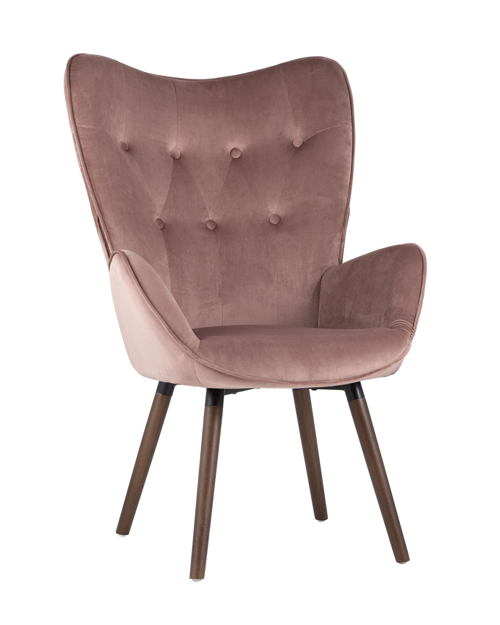 Стул Гранд велюр розовый Stool Group