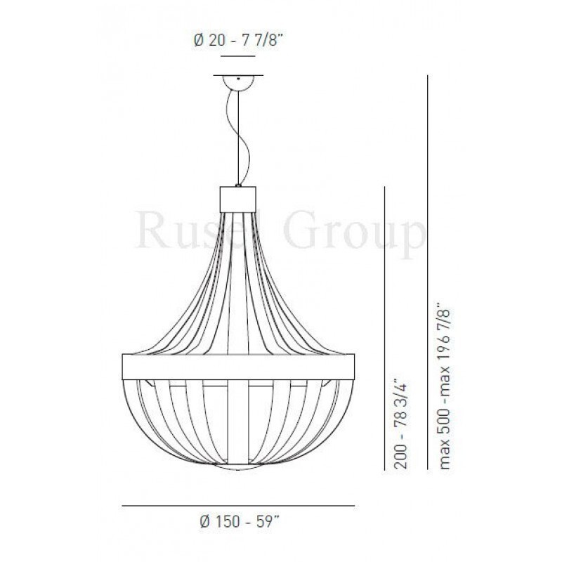 Подвесной светильник AXO LIGHT ANADEM SP 150