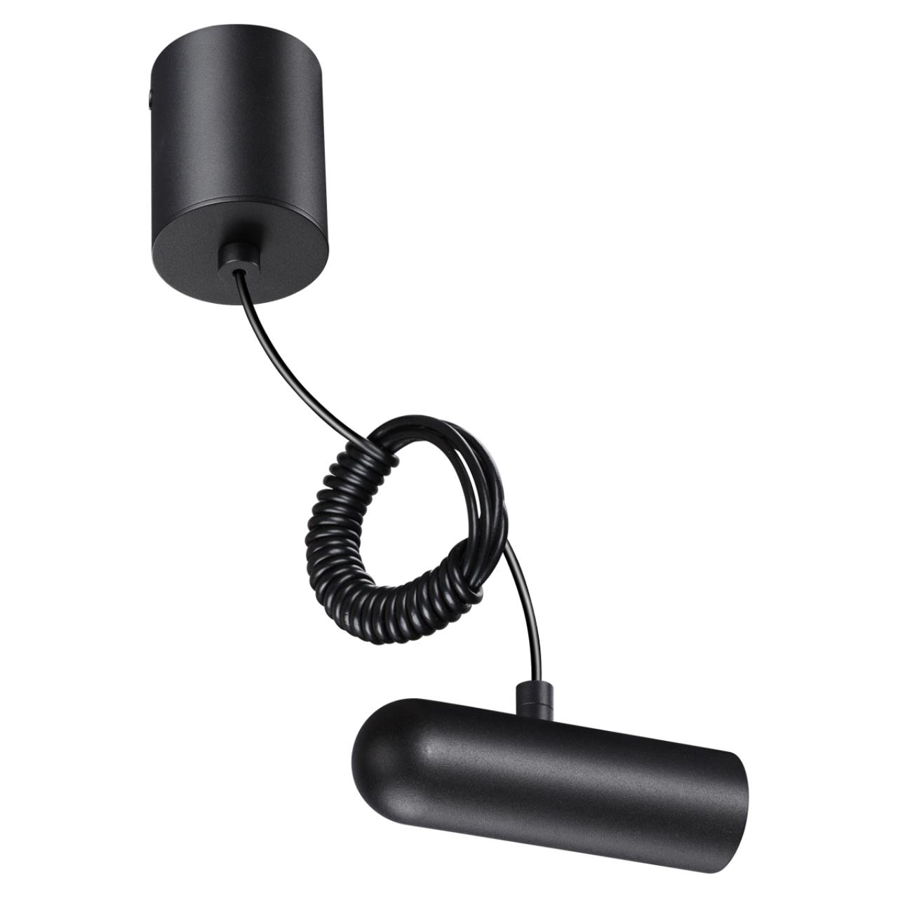 База накладная для ввода питания с заглушкой и проводом-подвесом Novotech 359385