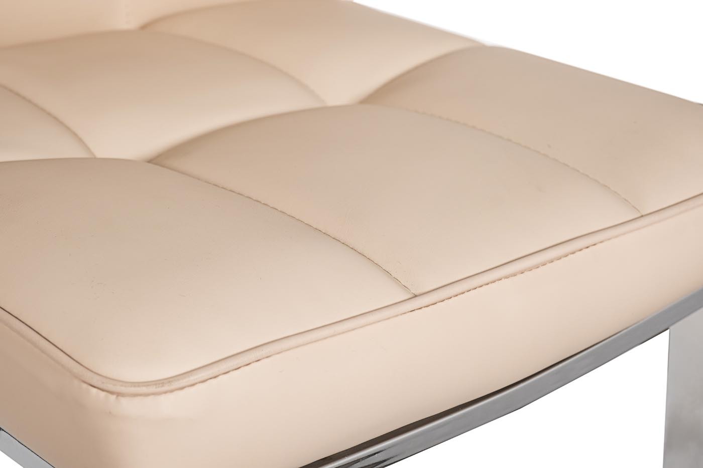 Стул розовый из экокожи (хром) Garda Decor GY-DC8169-PK