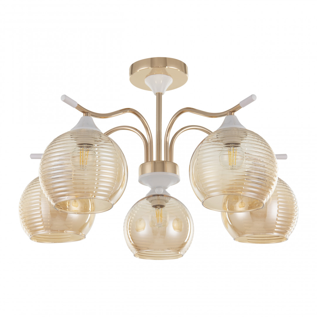 Люстра с плафонами 327719/5 FG+WH Arte Milano