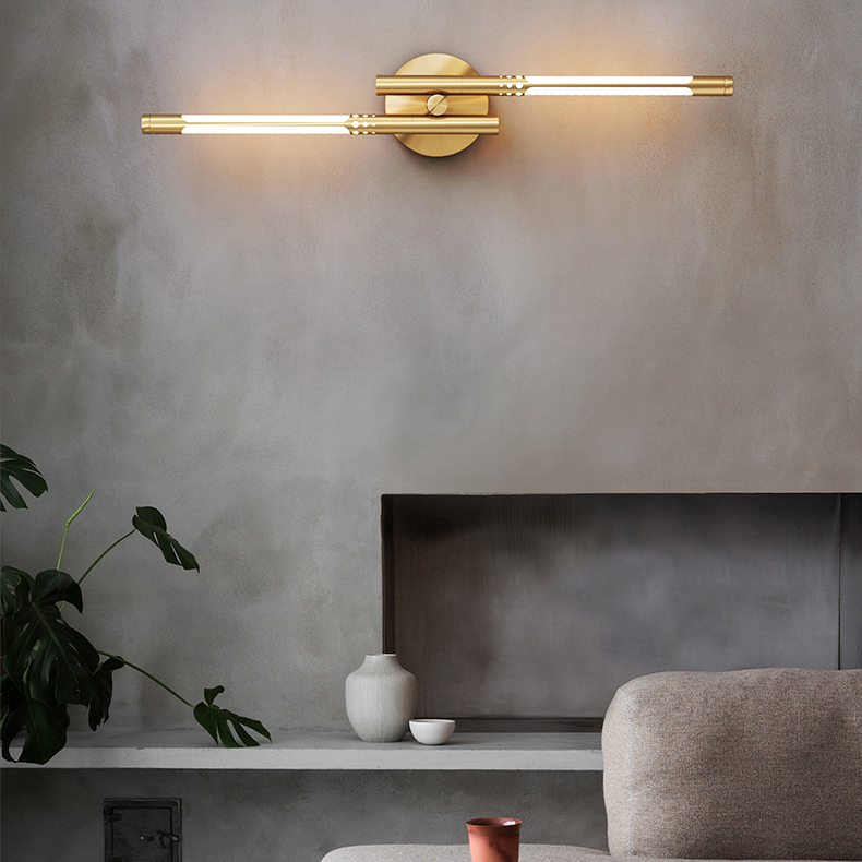 Настенный светильник VALA WALL A Brass by ImperiumLoft