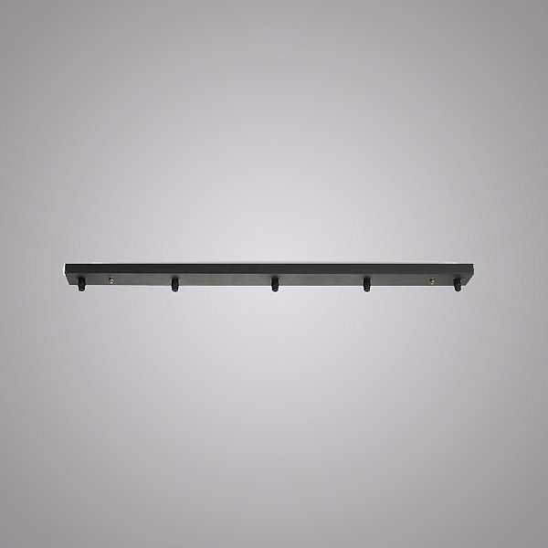 Потолочное крепление CEILING MOUNT 11 BLACK  L150 на 5 подвесов by ImperiumLoft