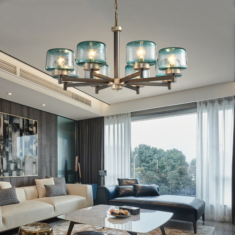 Подвесная люстра POT D82 Transparent by ImperiumLoft