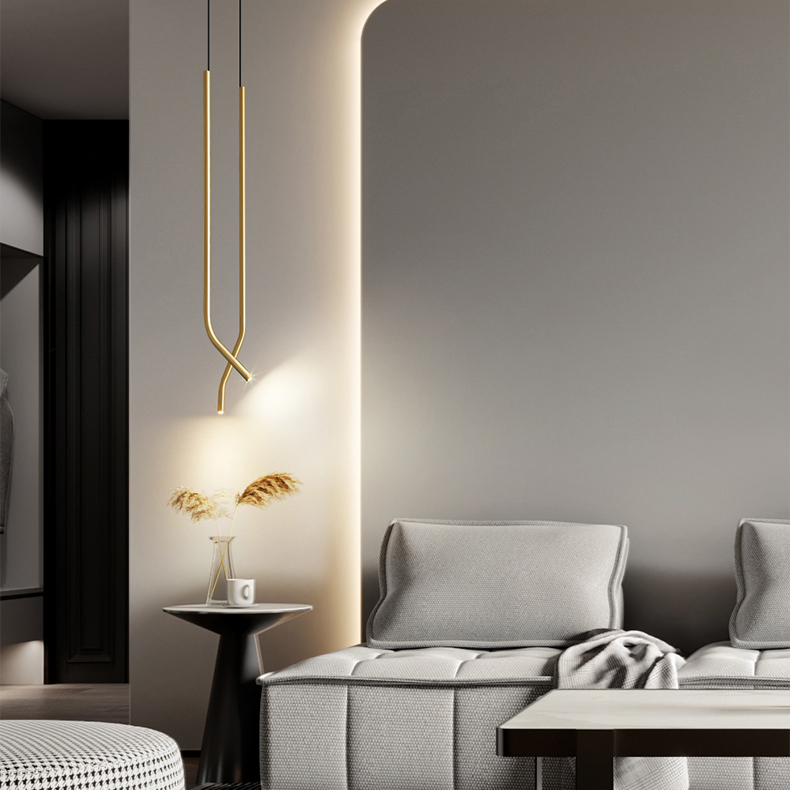 Подвесной светильник ZAKRIS DUO Black by ImperiumLoft