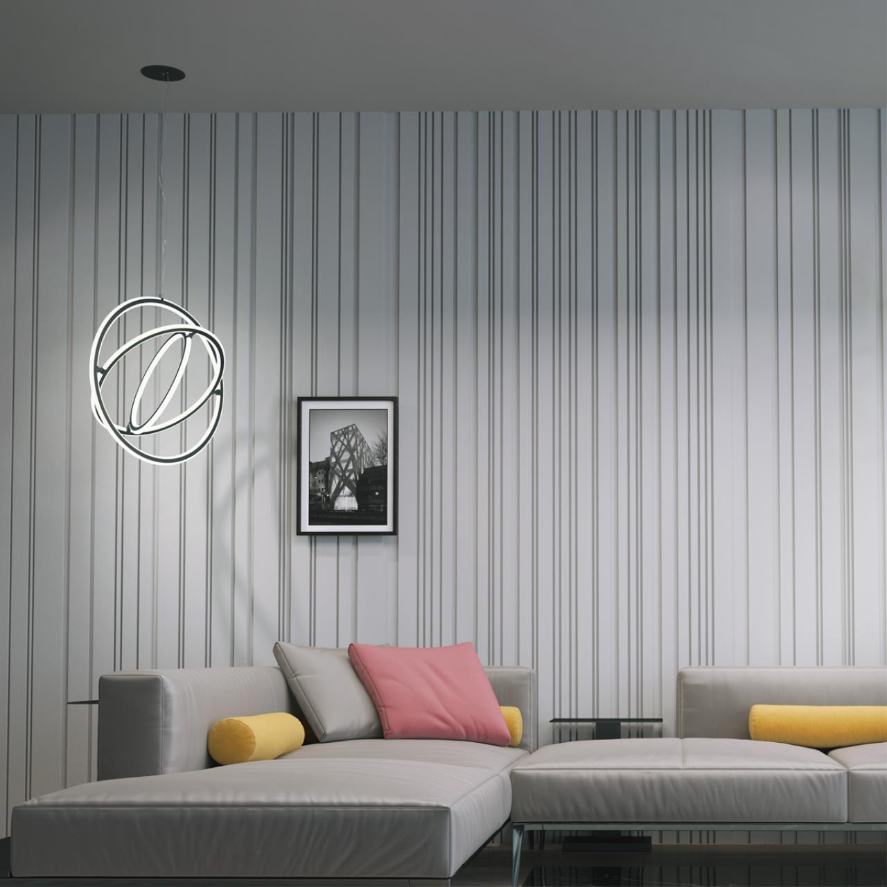 Светильник подвесной светодиодный диммируемый, в комплекте беспроводной пульт ДУ, длина провода 2м Novotech 359171