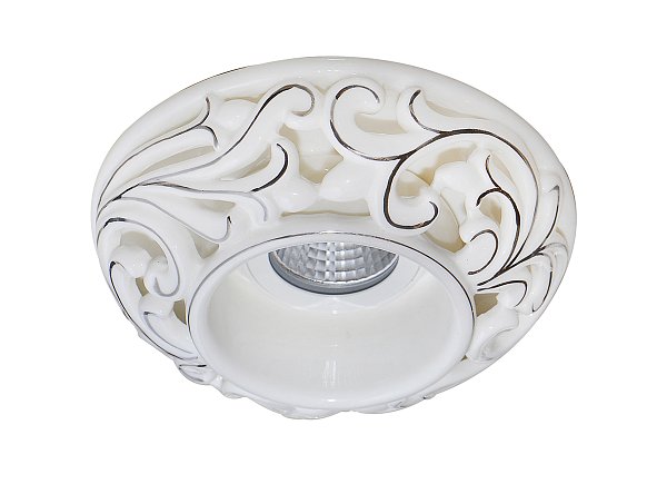 Встраиваемый светильник Donolux N1630-White+silver