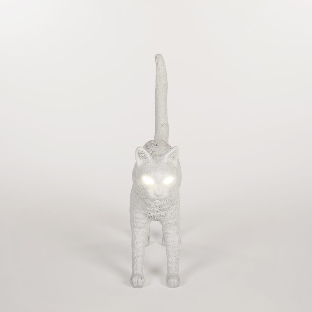 Настольная лампа Seletti Jobby The Cat White 15040