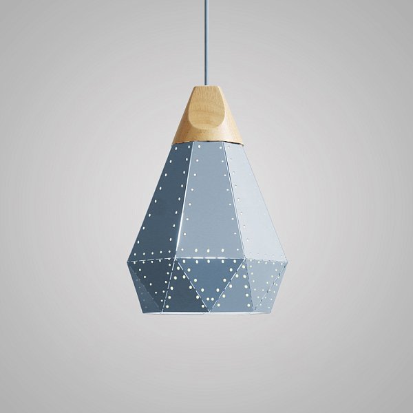 Подвесной светильник EDGE D22 B Blue by ImperiumLoft