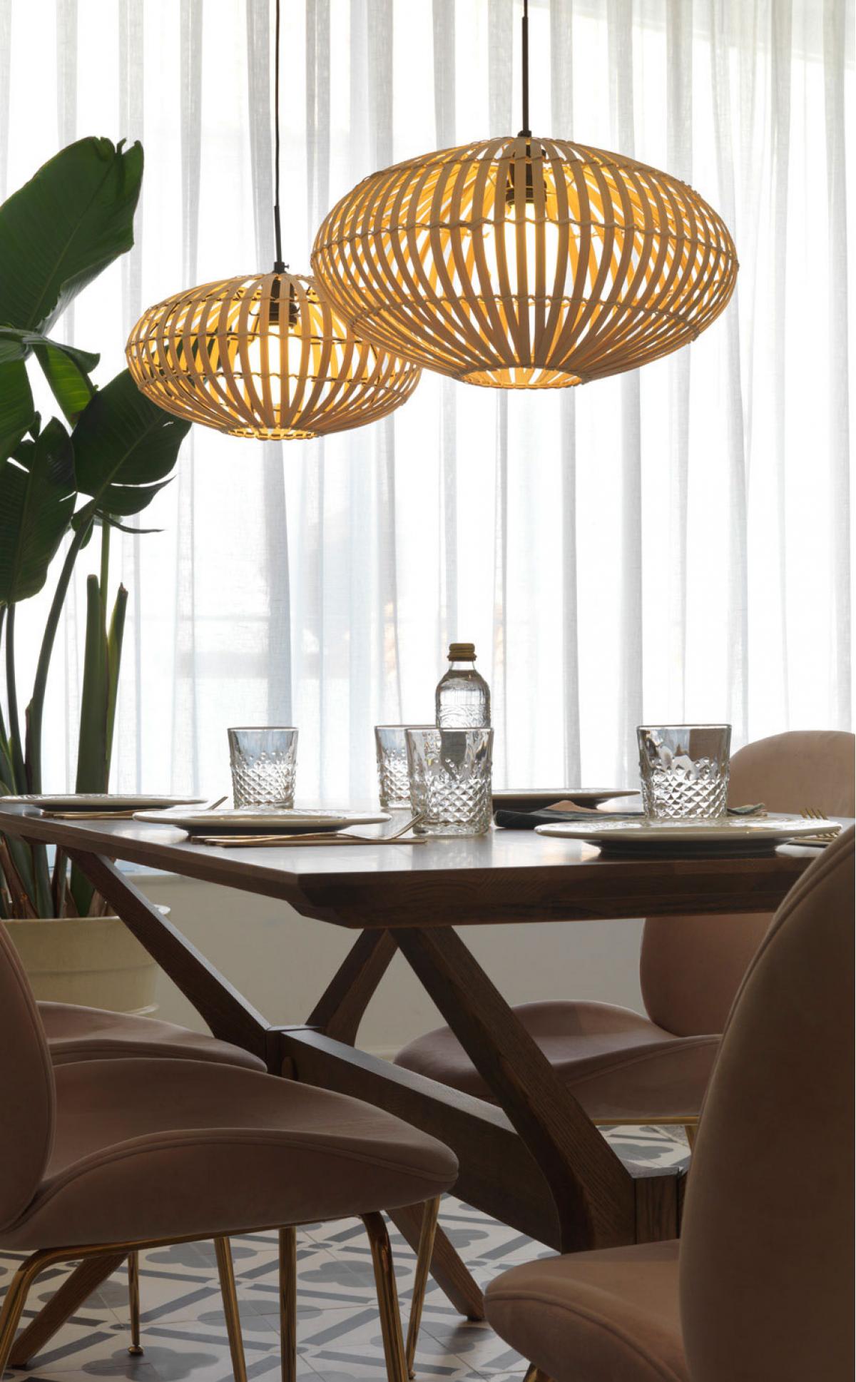 Подвесной светильник Anya черный металл Ø 40 cm Aromas del Campo