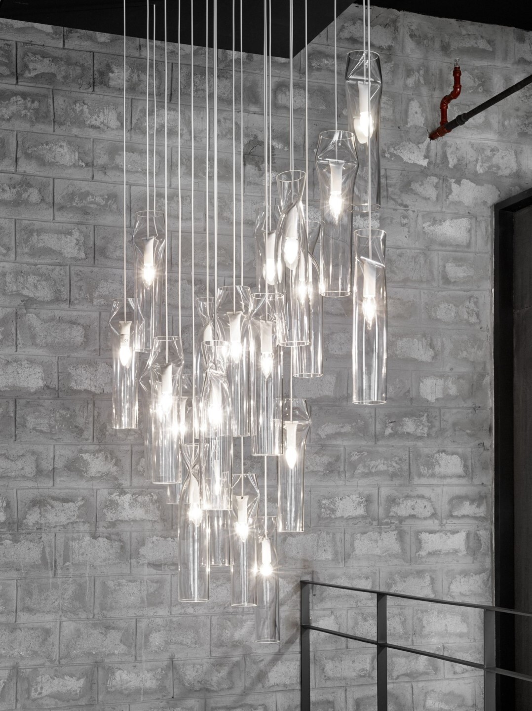 Подвесной светильник LASVIT Press Medium Clear