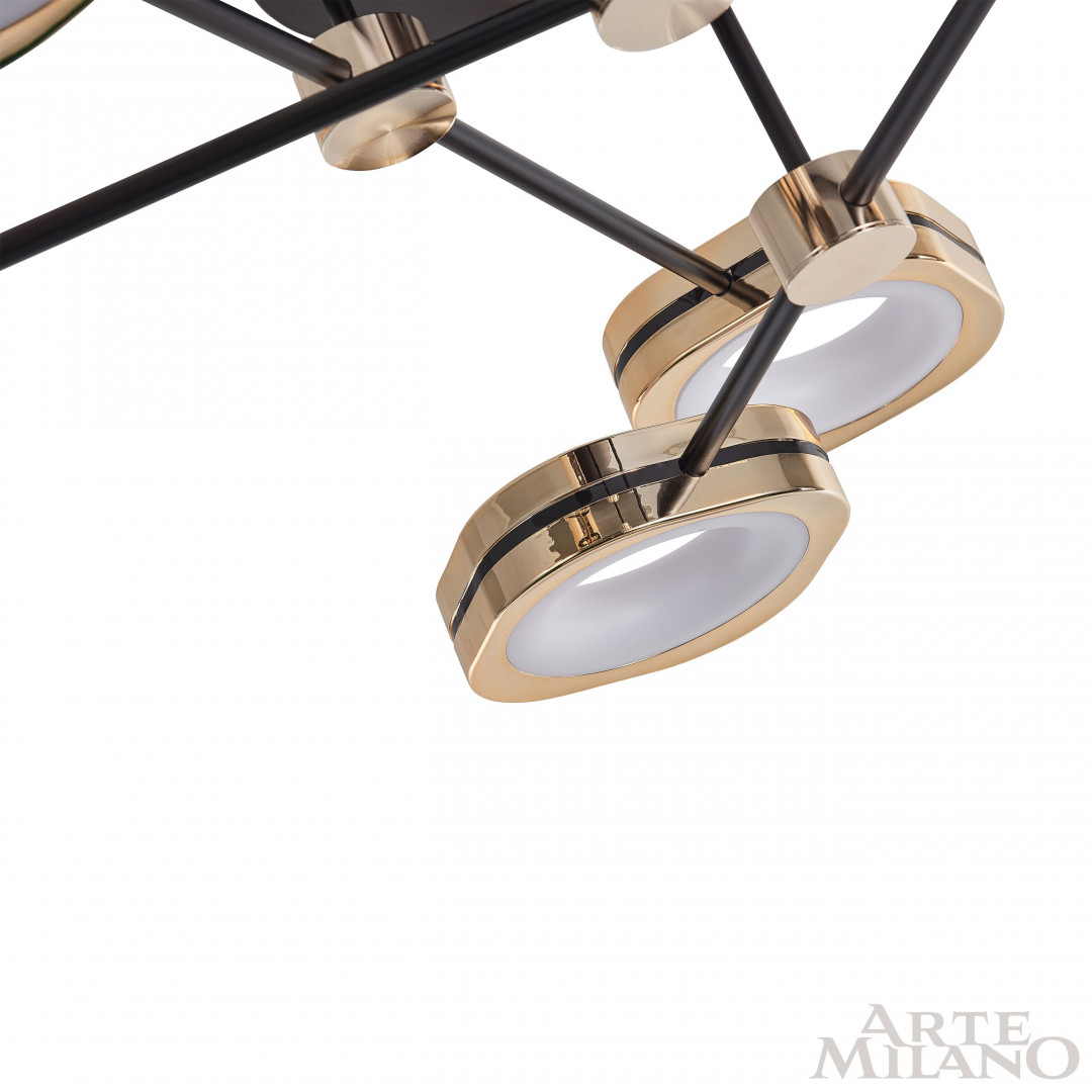 Светильник светодиодный 277999/6 BK/GD Arte Milano