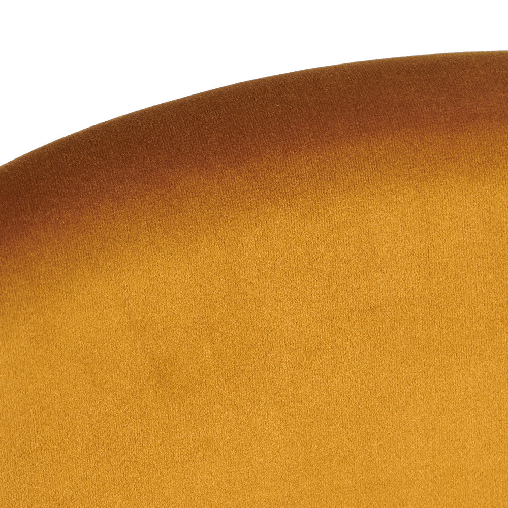 Стул Bruno горчичный с жаккардом Bradex Home RF 0196