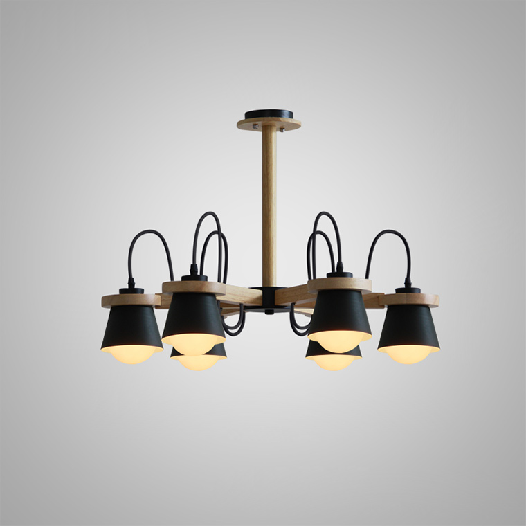 Люстра Потолочная Natura B6 Black By Imperiumloft