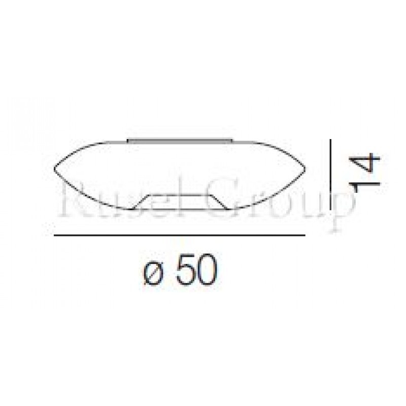 Потолочный светильник Vistosi GOTO PP