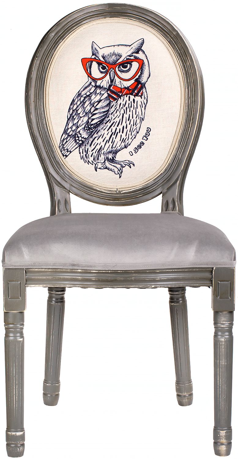 Стул Сова в очках Glasar 51-034
