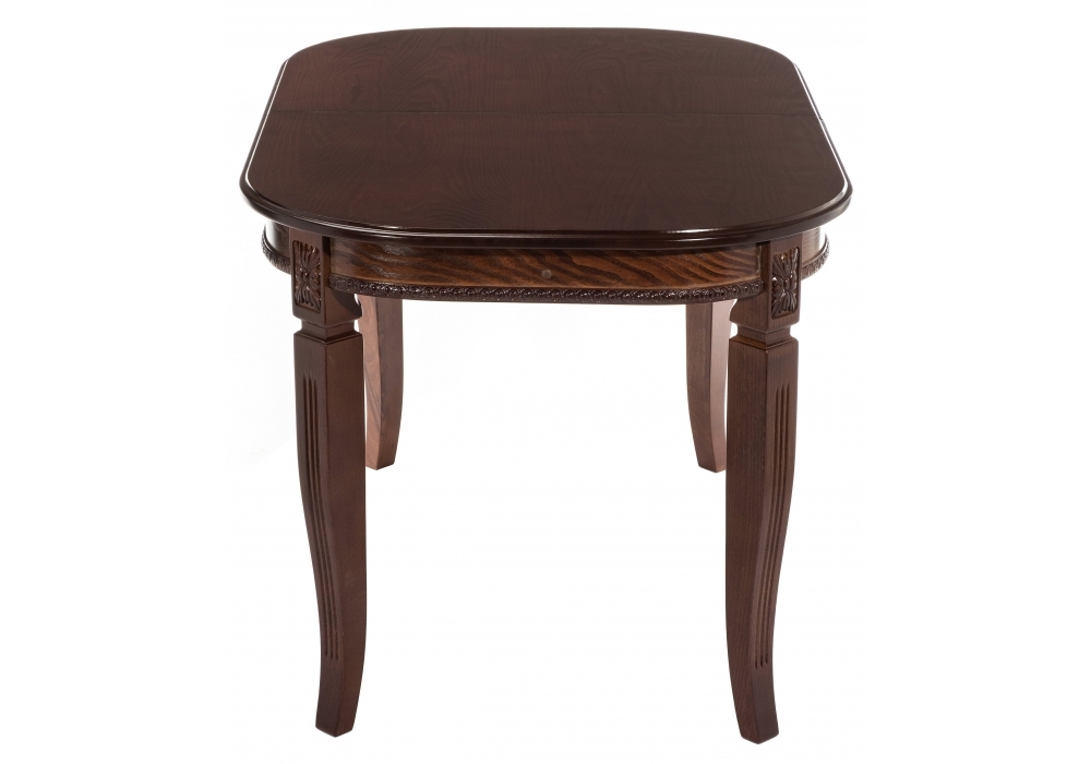 Стол деревянный Woodville Romeo 130(170)х85х75 без патины / вишня 438333