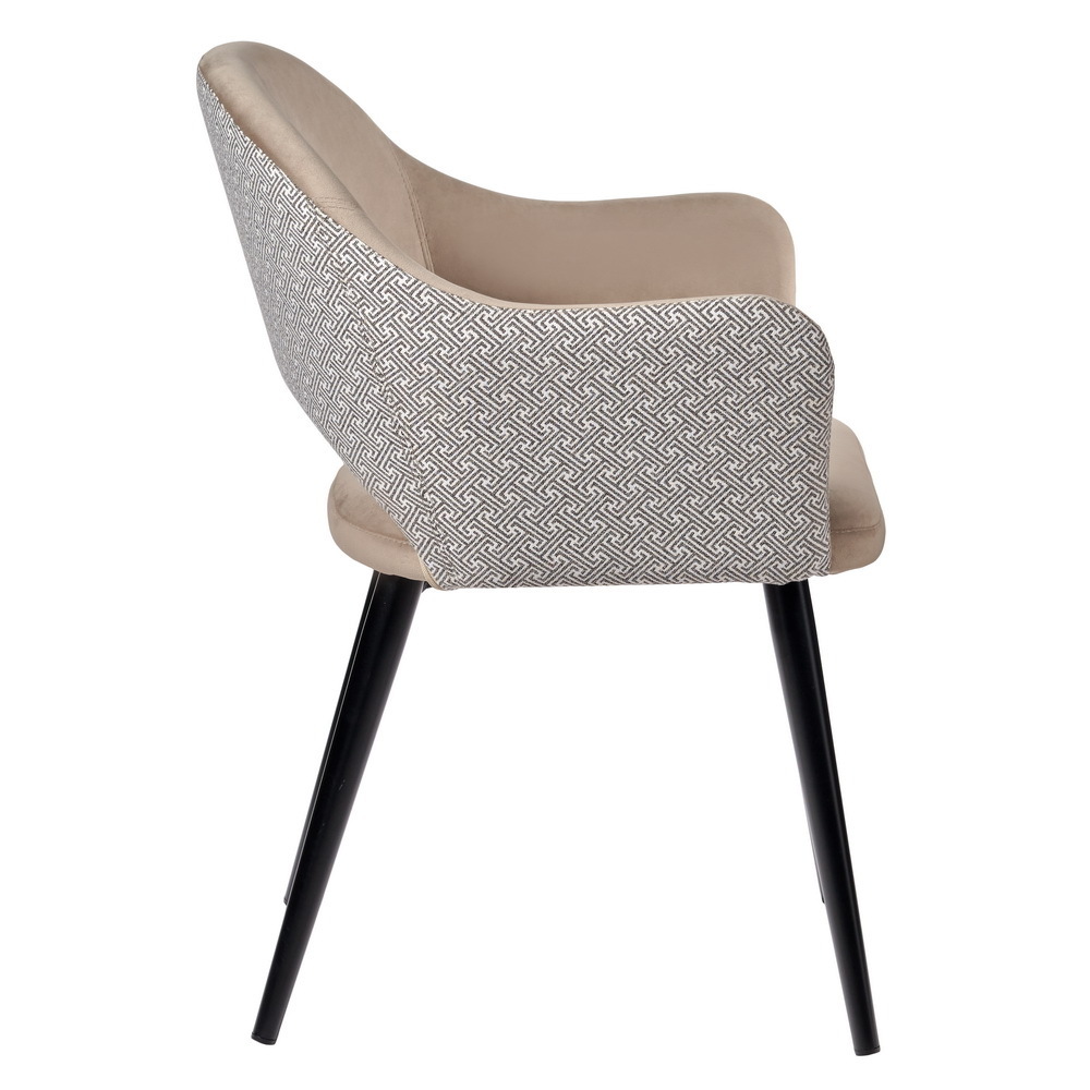 Стул Bruno латте с жаккардом Bradex Home RF 0197