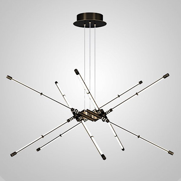 Подвесная люстра VALA L10 Black by ImperiumLoft