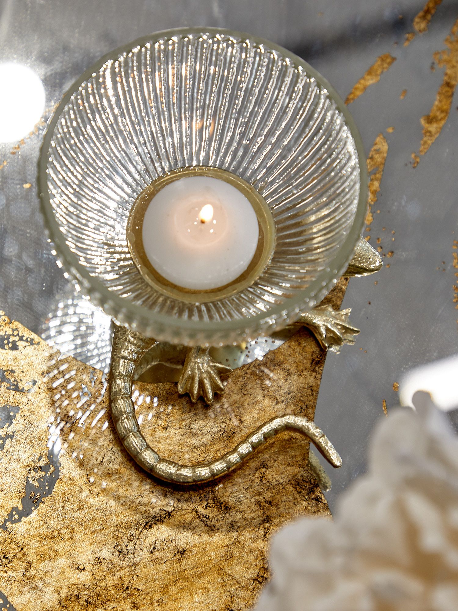 Чаша на ящерице Glasar D5567