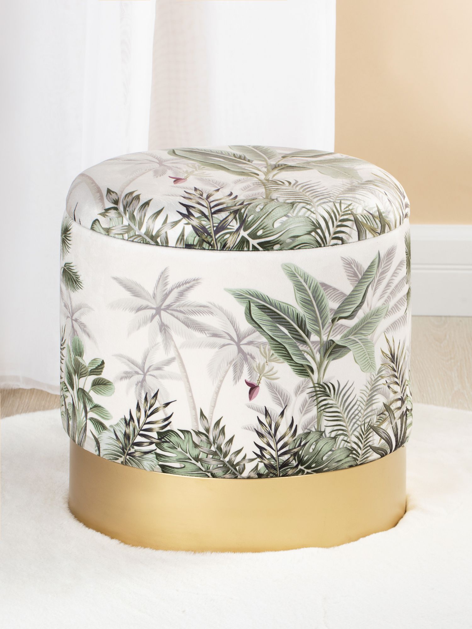 Пуф с крышкой Glasar 49-139