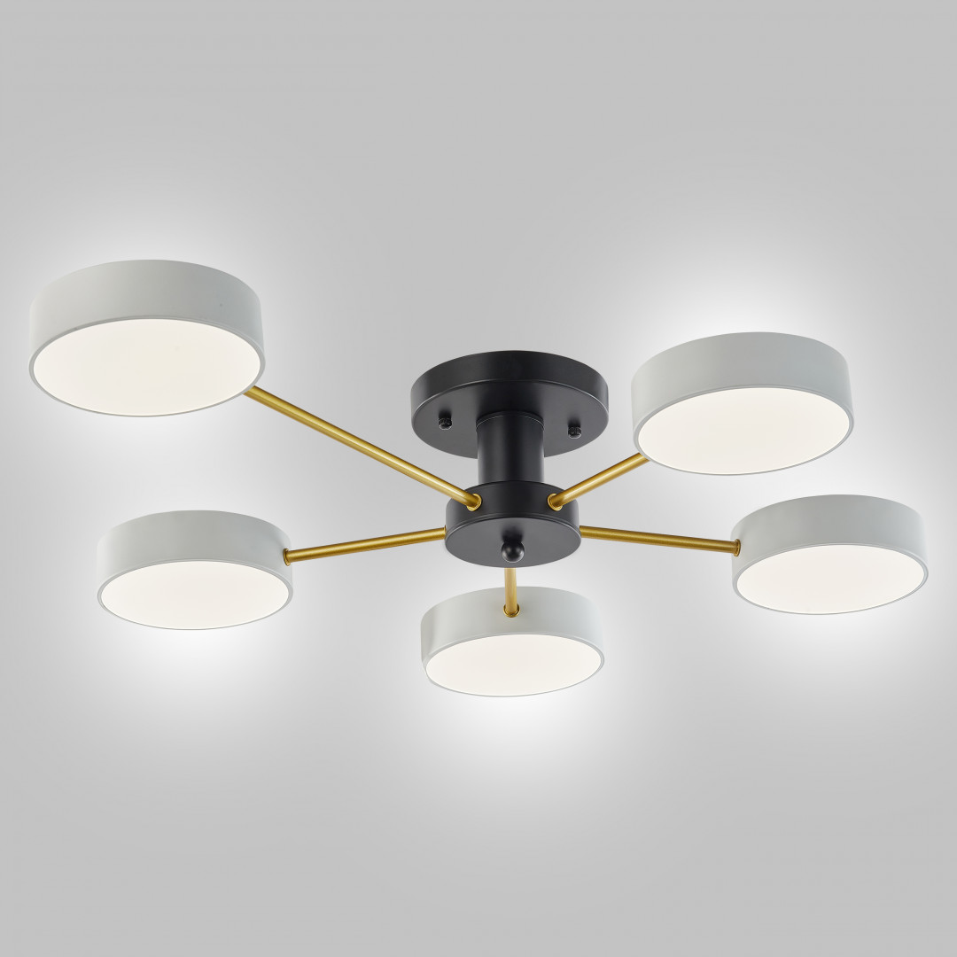 Светильник светодиодный 252006/5 Bk/Wh Arte Milano