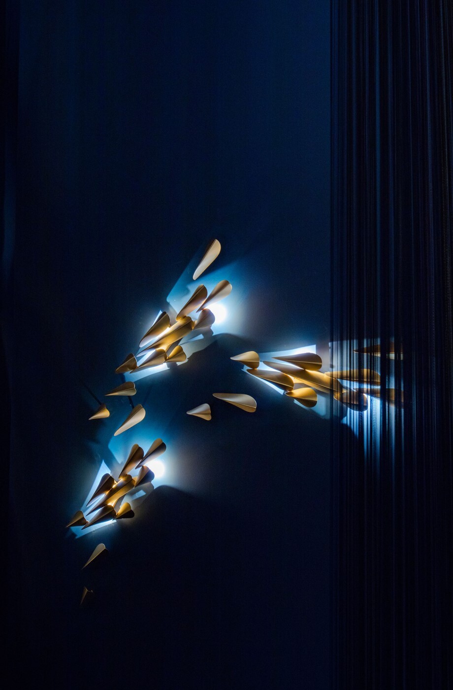 Настенный светильник Paolo Castelli Anodine Gold 2*ILL.ANOD.510