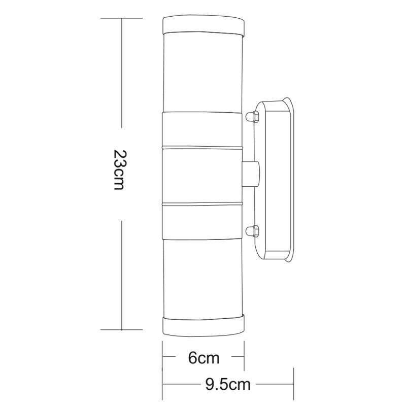 Светильник настенный Arte Lamp A3201AL-2SS