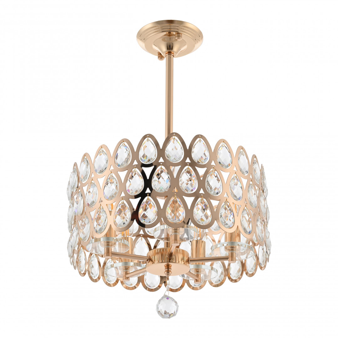 Люстра 371019/5/300/390 GD Arte Milano