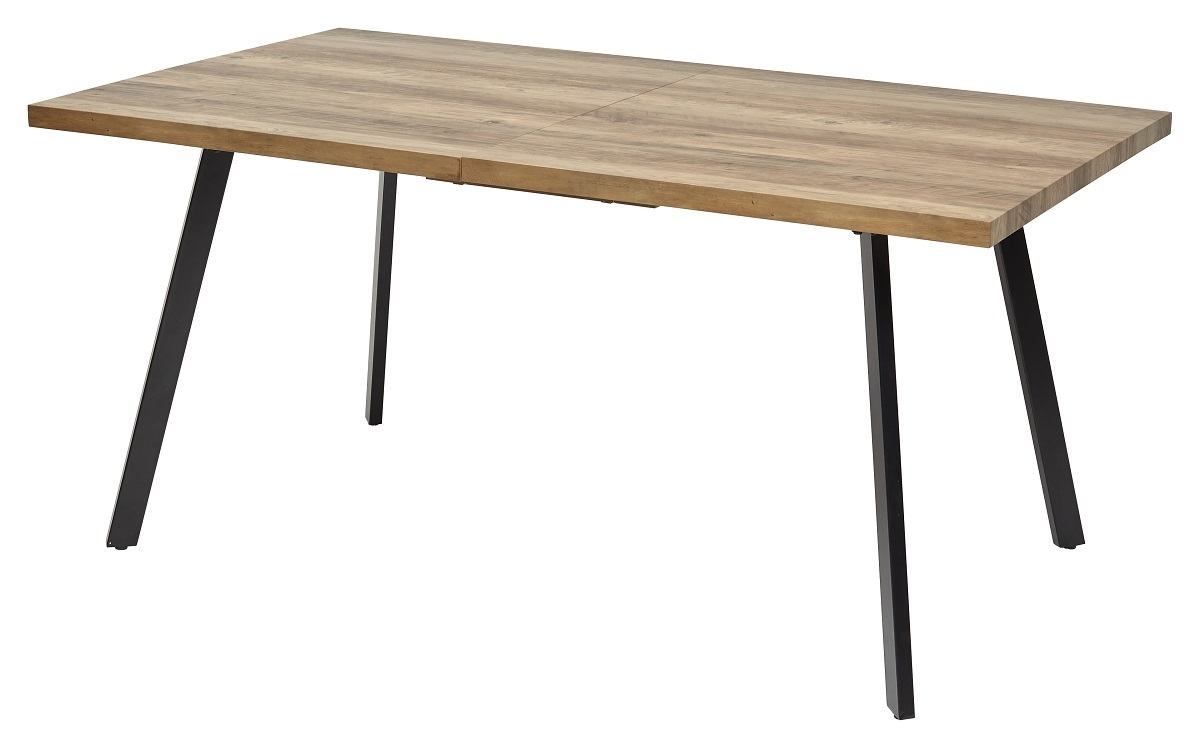 Стол PROMETEY раcкладной 120/160 x 80 см, дуб Bradex Home FR 0347