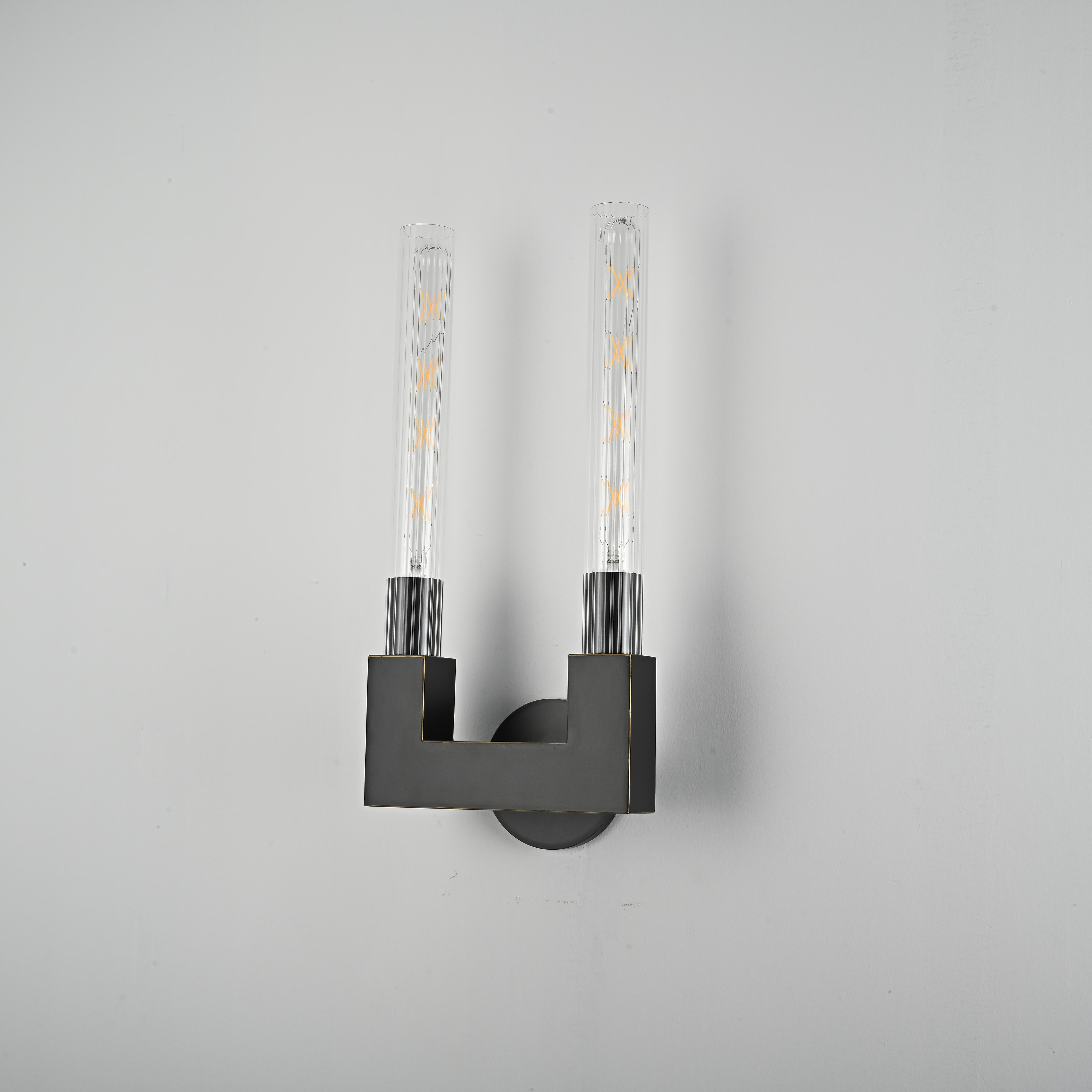 Бра Rh Cannelle Wall Lamp Double Sconces Black By Imperiumloft