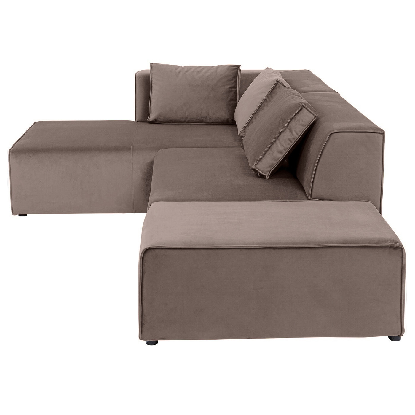 Диван угловой Ткань Микровелюр KARE Industrial K00385