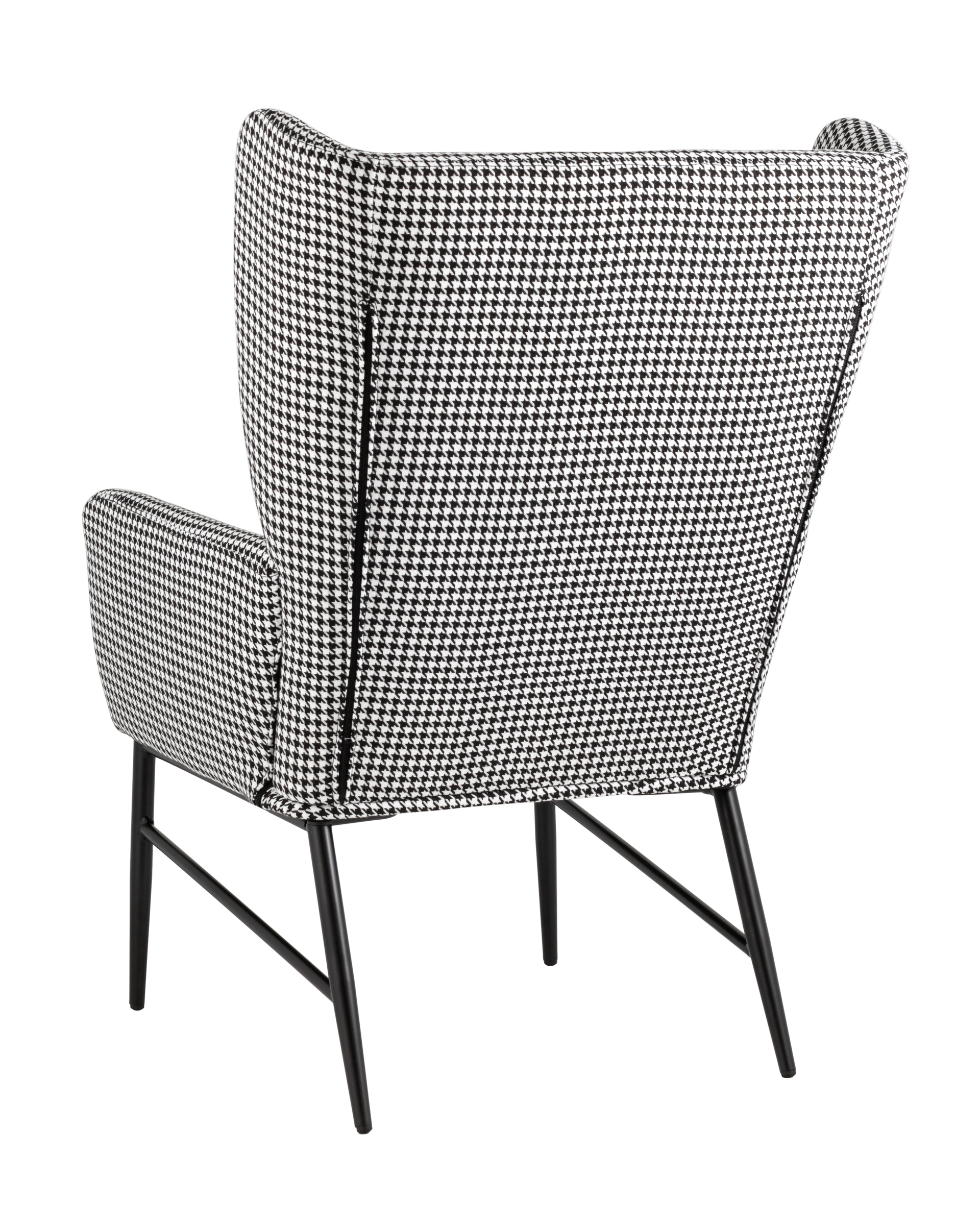 Кресло Мэйден гусиная лапка черно-белый Stool Group