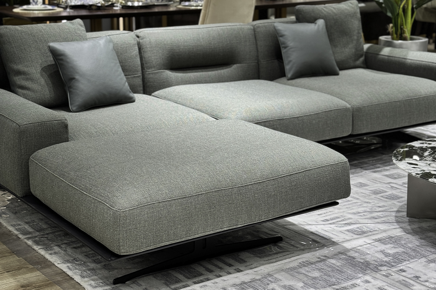 Диван модульный угловой правый Garda Decor Modular set PORTO №2