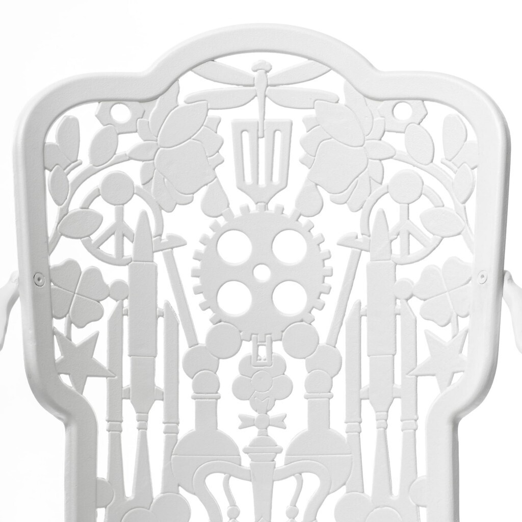 Стул Seletti Aluminium White 18684 BIA