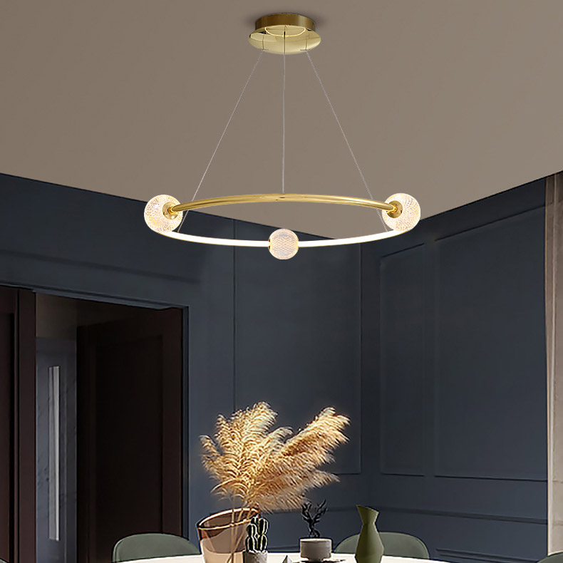 Подвесная люстра STORMS CH D68 Chrome by ImperiumLoft