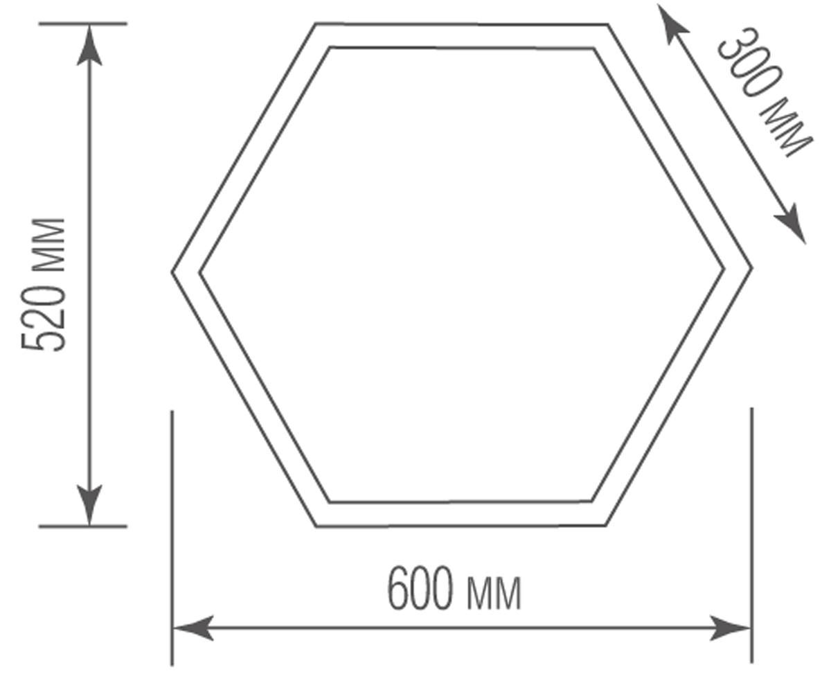 Накладной светодиодный светильник Donolux DL18516C031B69