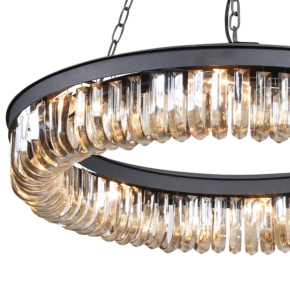 Люстра Delight Collection Crystal 8 black