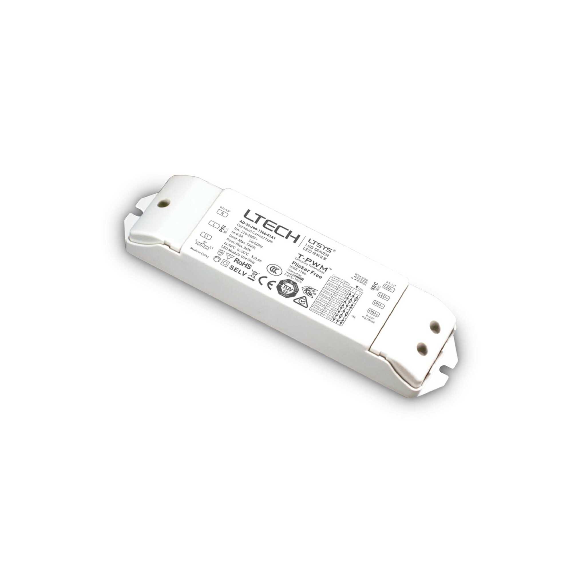 драйвер Ideal Lux NOVA DRIVER DALI/PUSH 36W 700mA 248592