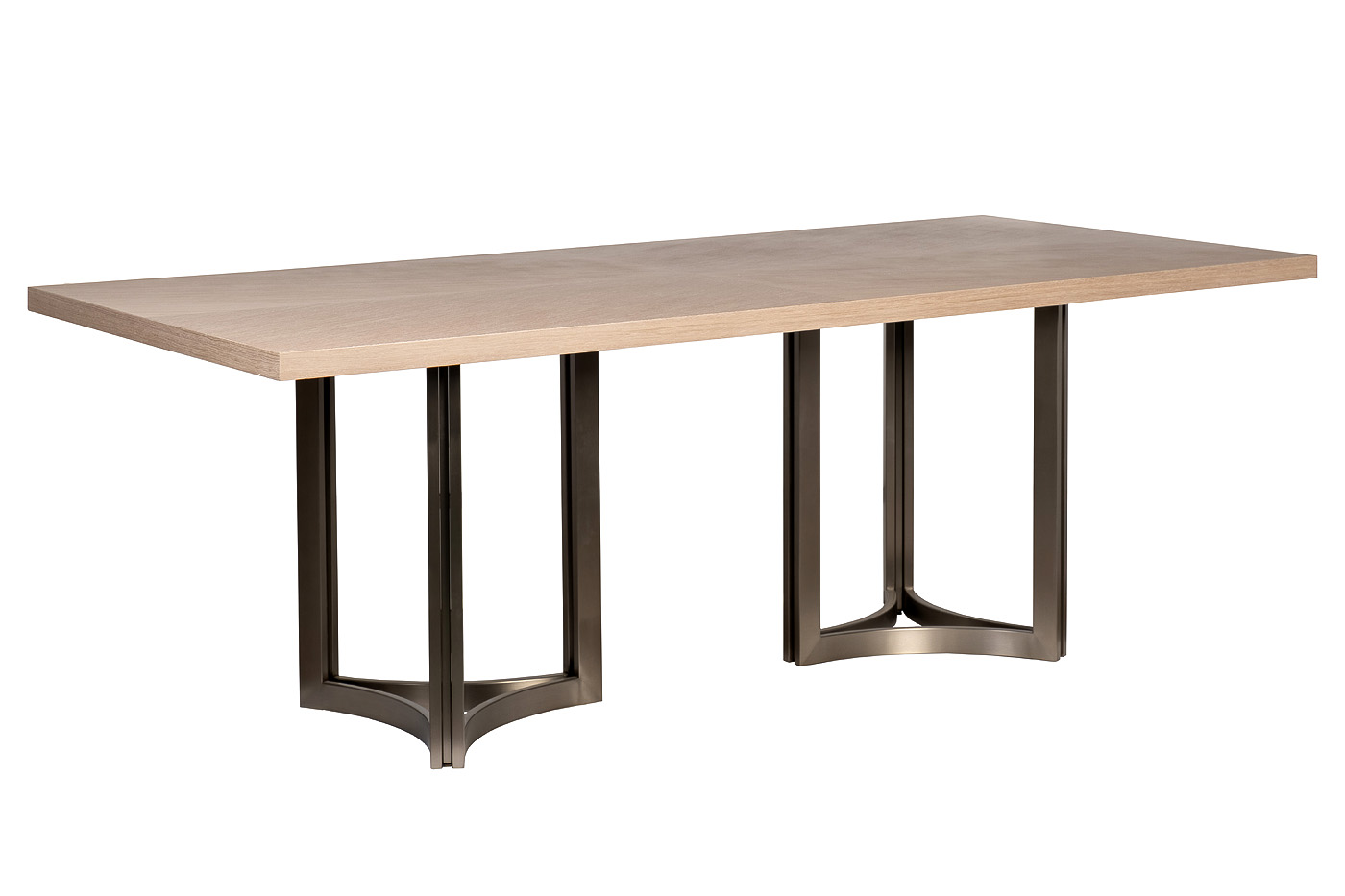 Стол обеденный светлый шпон Garda Decor 58DB-17035