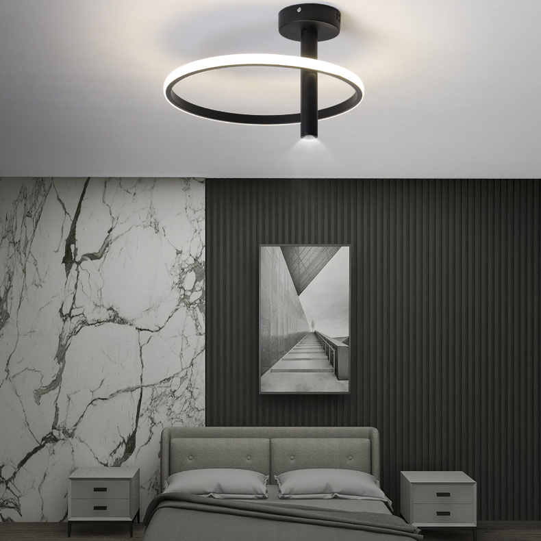 Потолочный светильник MOFFIT D45 Black by ImperiumLoft