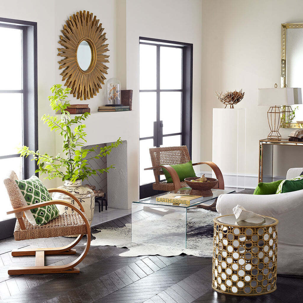 Зеркало в золотой раме Эллисон Louvre Home LH011G