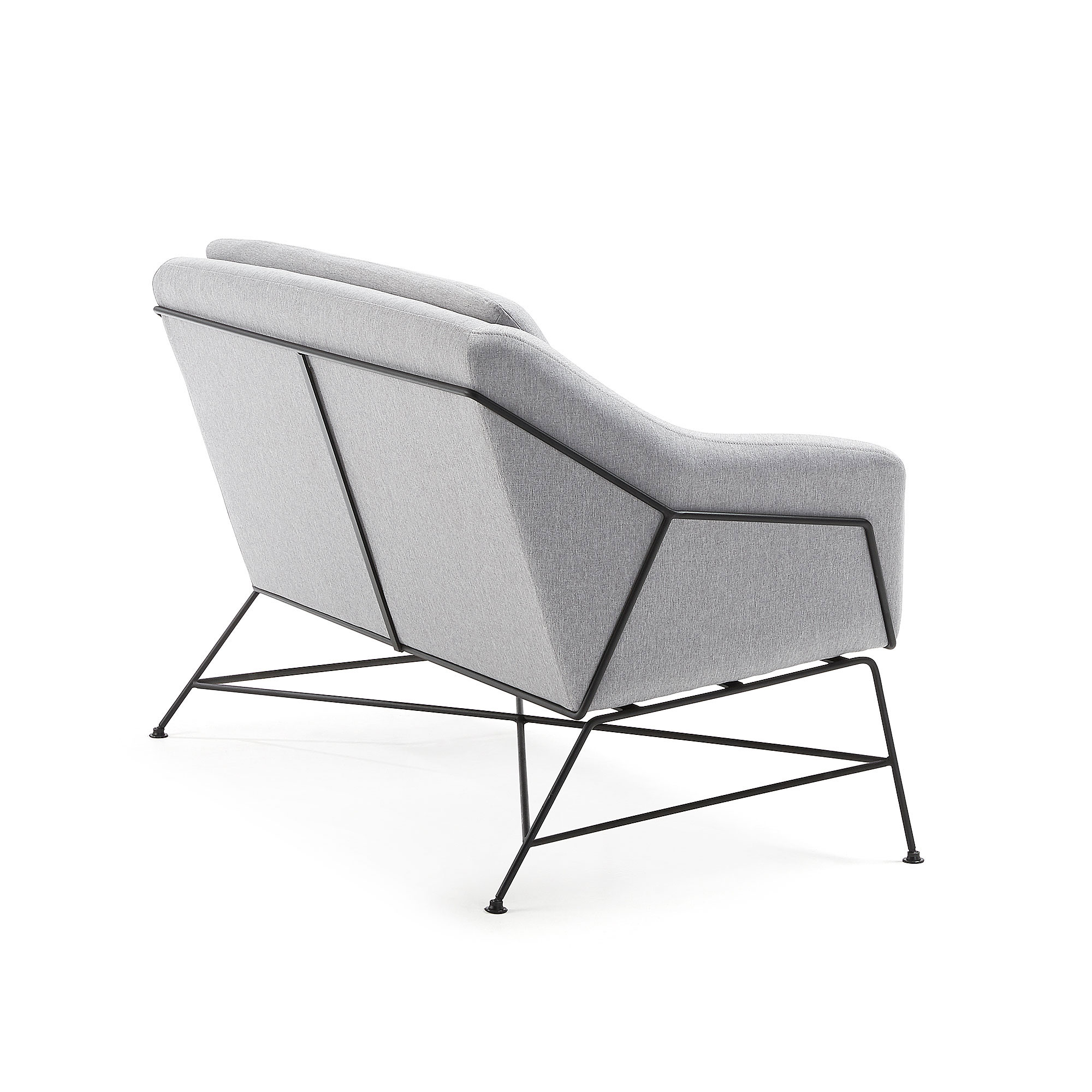 Диван Brida серый 128 см La Forma (ex Julia Grup)