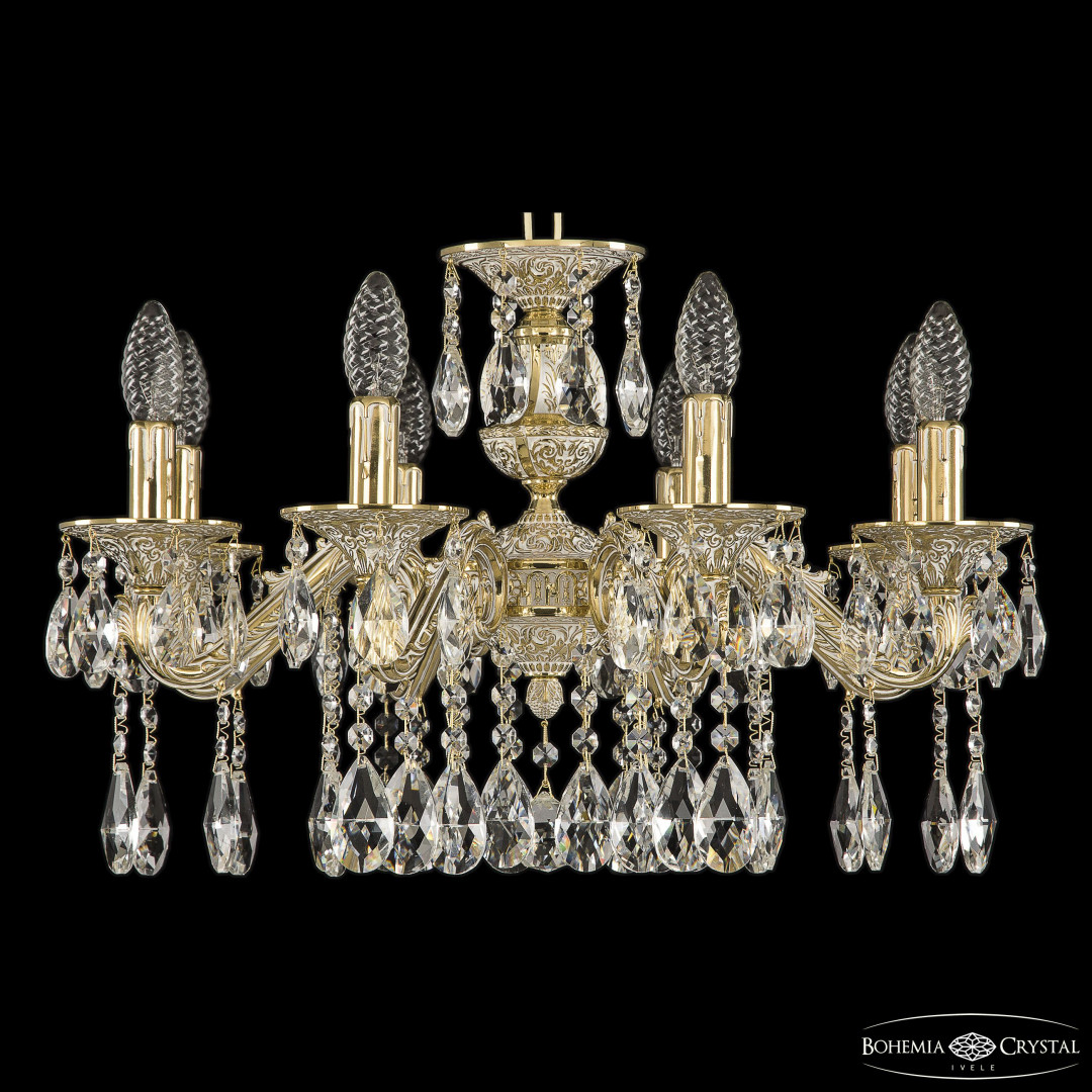 Люстра бронзовая с хрусталём 71202/8/175 A GW