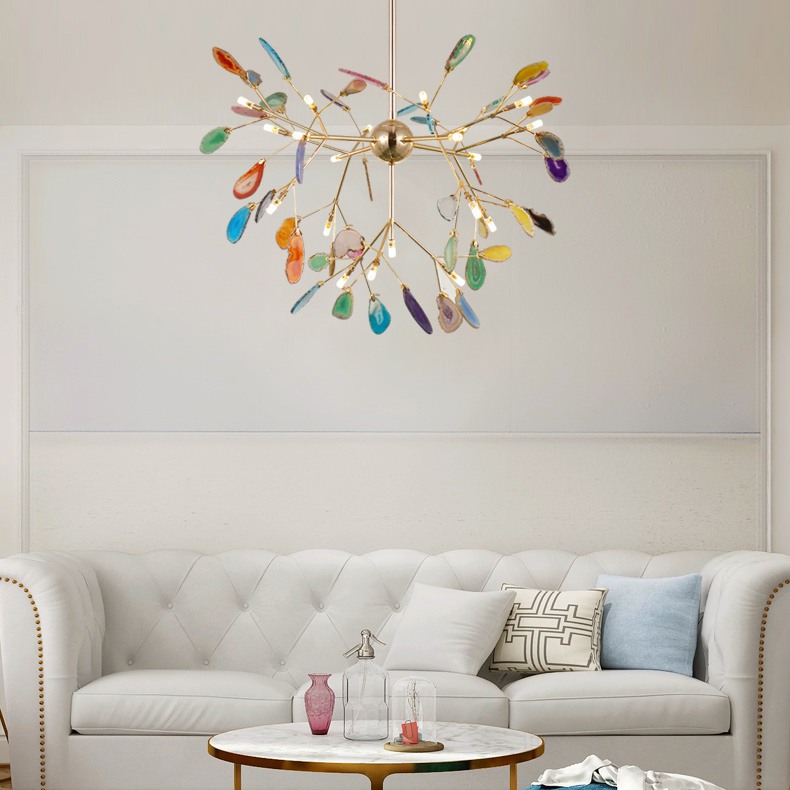 Подвесная люстра AGATE D76 Multicolor by ImperiumLoft