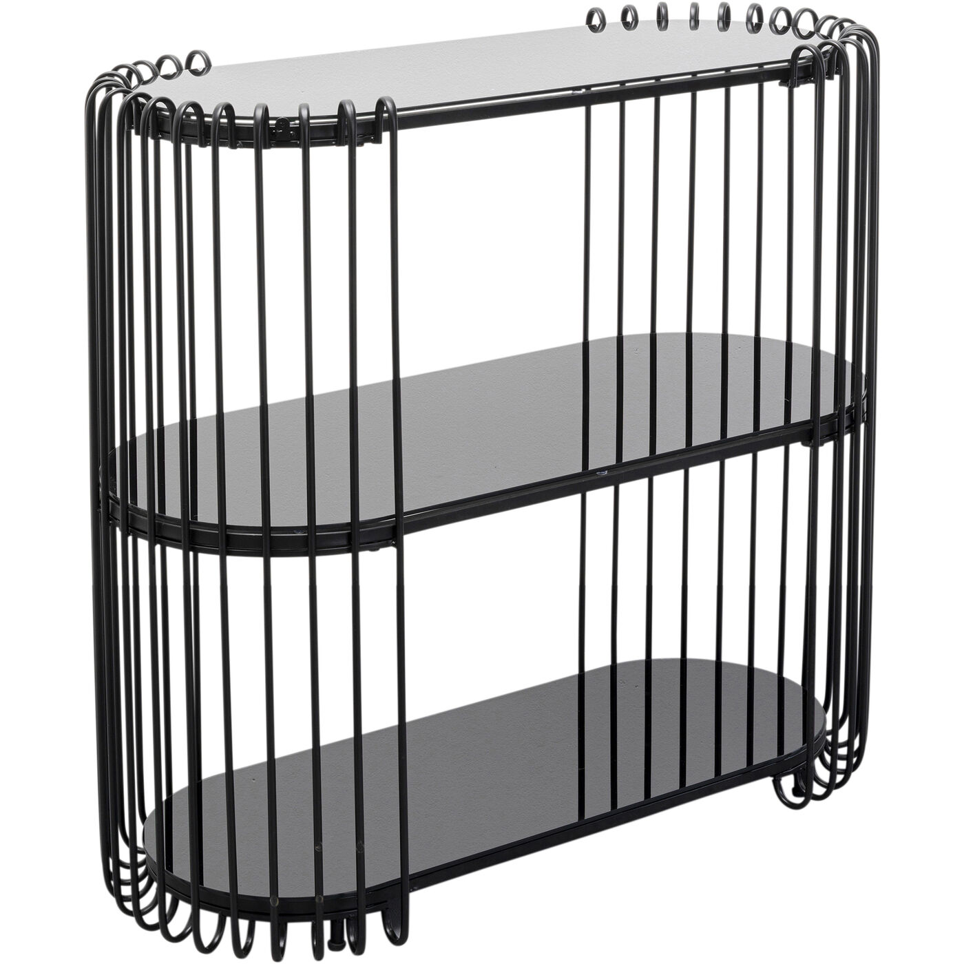 Консоль Wire Black 81x78 см KARE 87649