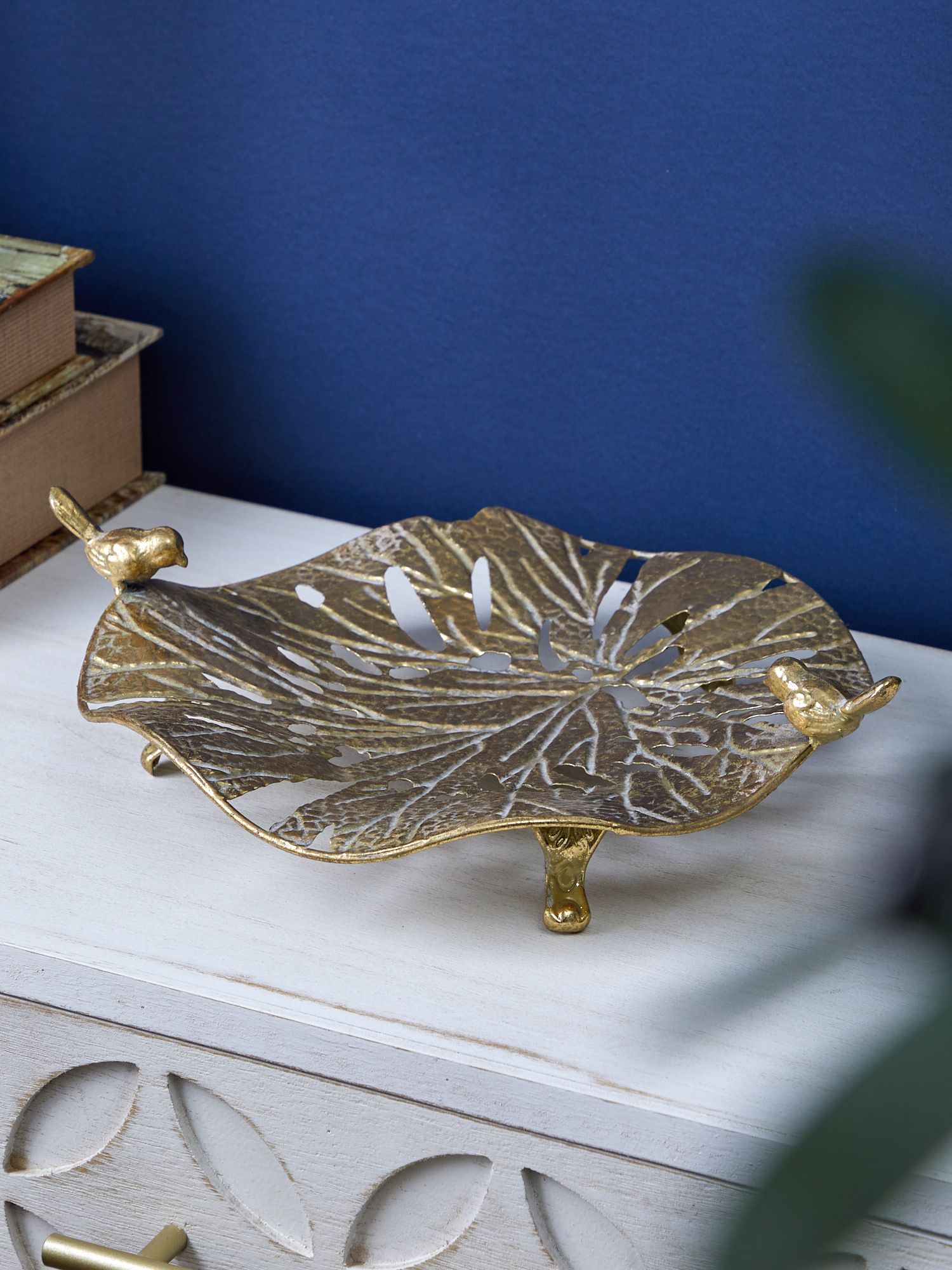 Блюдо с птичками Glasar 57-376/2